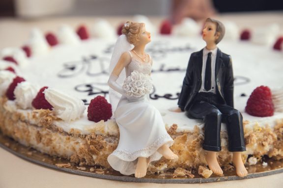 Gâteau de mariage en Paca